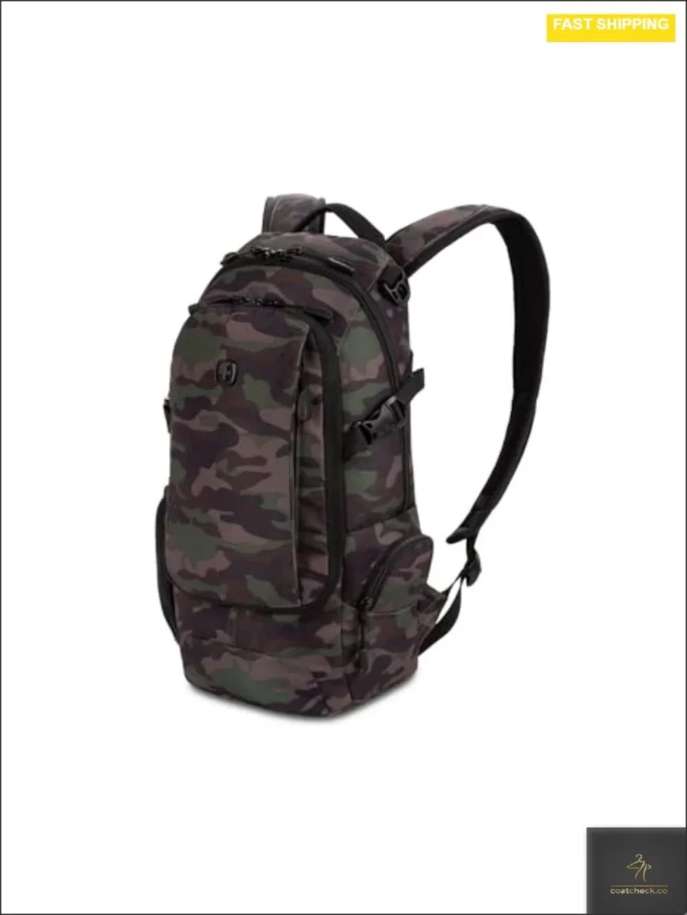 Slim Profile Backpack with Tablet Pocket, 15.9L, Ballistic Construction